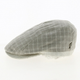Mick Lin Taupe Flat Cap UPF 40+ - Fléchet