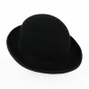 Chapeau Melon Feutre Laine Noir- Traclet Reference : 10808 | Chapellerie Traclet