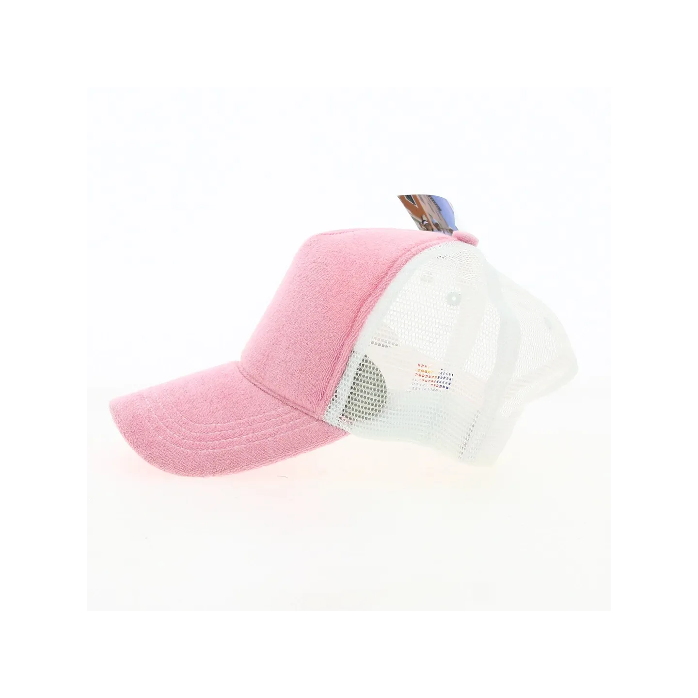 Casquette Trucker Barbe à Papa Rose - Atlantis Reference : 13024 | Chapellerie Traclet