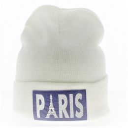 Women's Paris Ecru Beanie - Traclet
