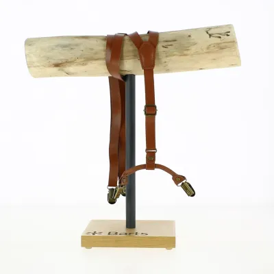 Black leather straps - Traclet