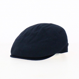MTM Navy Bang Lin Flat Cap