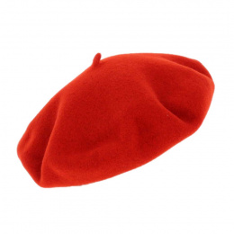 Red Fina Basque beret - Elosegui