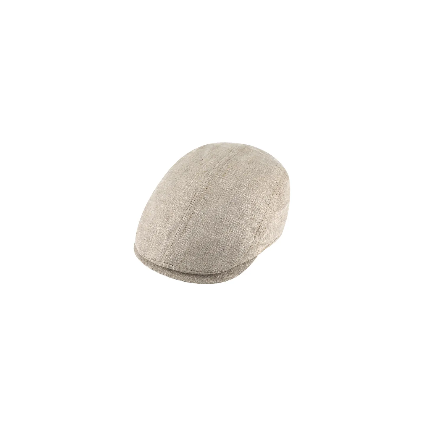 Casquette Plate Lin Naturel - Fiebig Reference : 11348 | Chapellerie Traclet