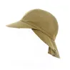 Casquette Baseball Cache Nuque Marly Coton Beige - Crambes Reference : 11346 | Chapellerie Traclet