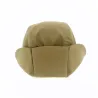 Beige Cotton Baseball Cap with Neck Cover Marly - Crambes Reference: 11346 | Traclet Hat Shop