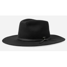Chapeau Cowboy Cohen Feutre Laine Noir - Brixton