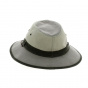 Gray Cotton Lucas Safari Hat UPF 50+ - Crambes