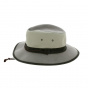 Grey Cotton Safari Hat Lucas UPF 50+ - Crambes