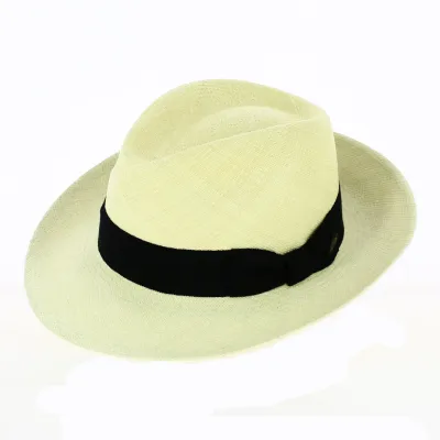 Chapeau Fedora Panama Gabin Naturel - Crambes