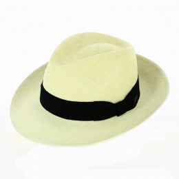 Natural Gabin Fedora Panama Hat - Crambes