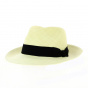 Fedora Panama Hat Gabin Natural - Crambes