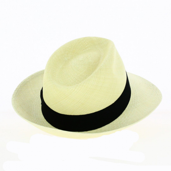 Chapeau Fedora Panama Gabin Naturel - Crambes