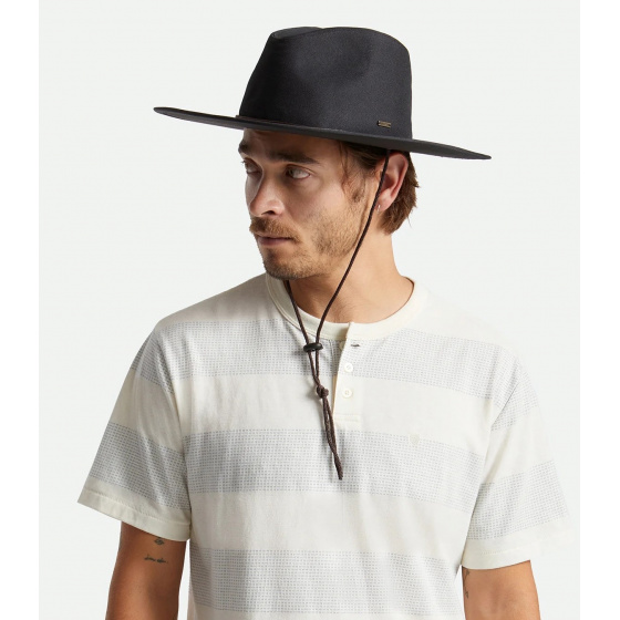 Black Field Traveller Hat - Brixton