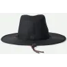 Chapeau Traveller Field Noir - Brixton Reference : 12894 | Chapellerie Traclet