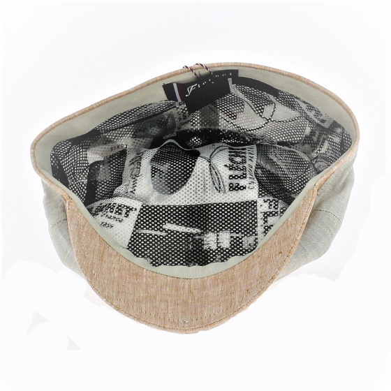 Duck Bill Linen Cap Beige - Flechet