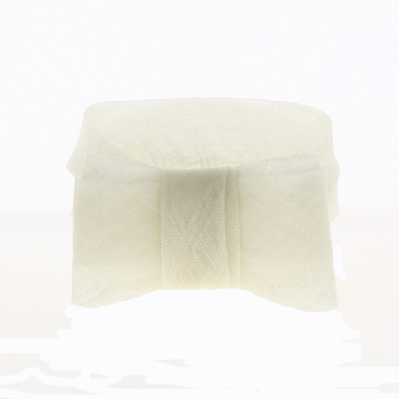 Chapeau Cérémonie Carla Bruni Chanvre Ecru - Traclet