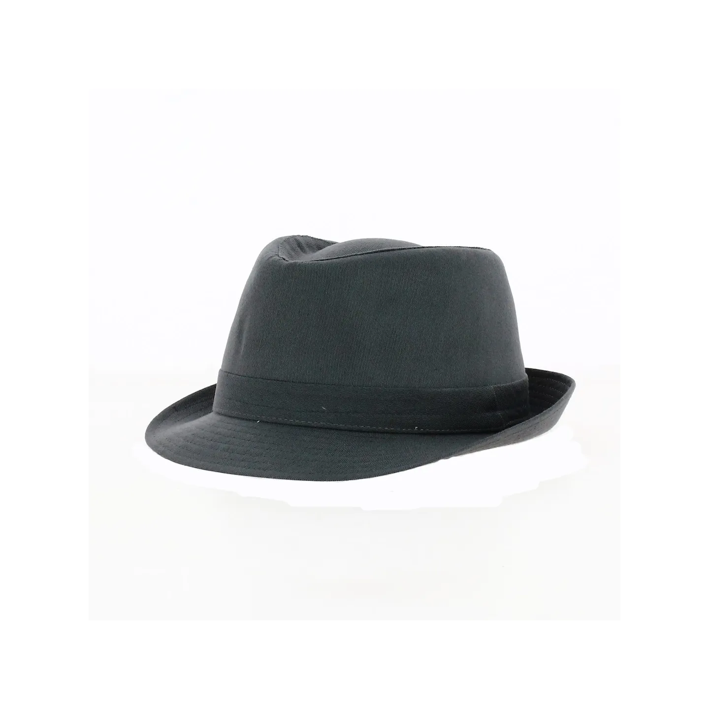 Chapeau Trilby Coton Noir - Traclet
