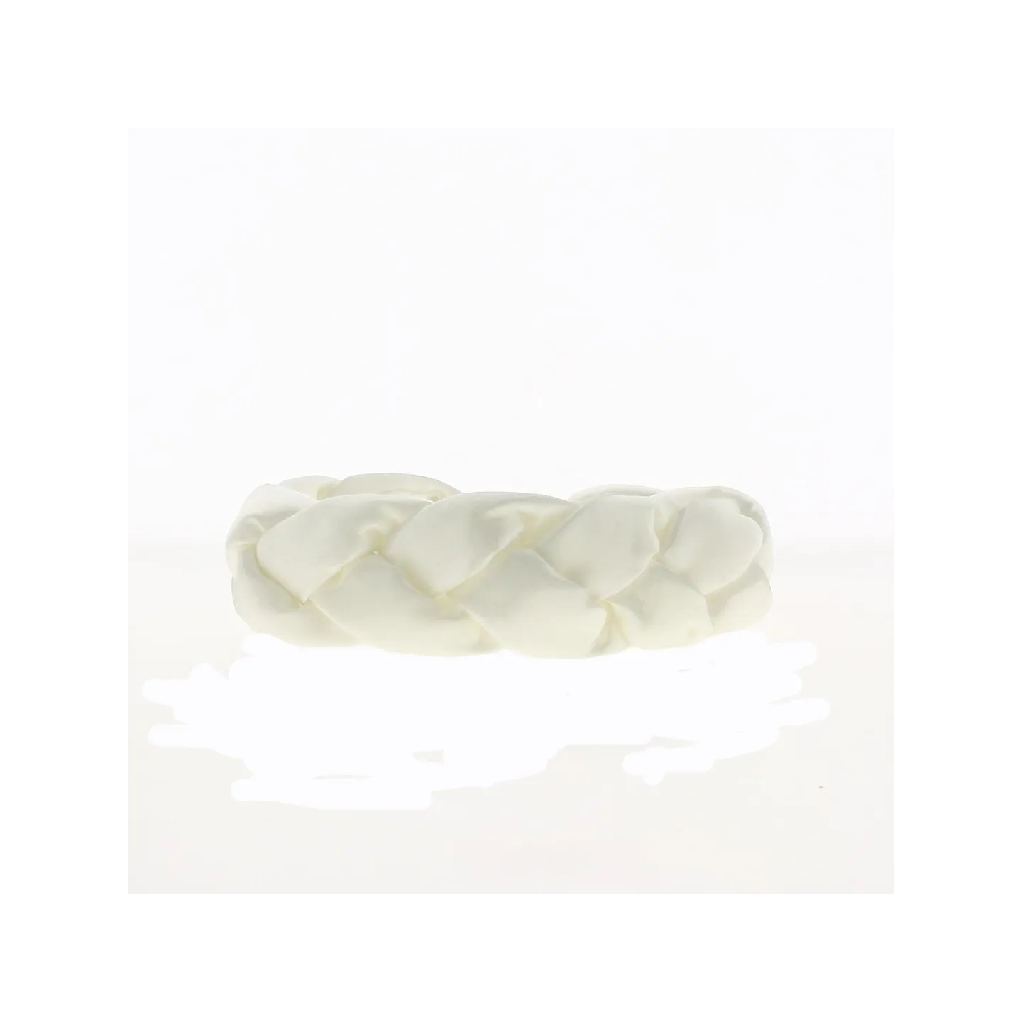 Bandeau de Cérémonie Poca Tresse Blanc - Traclet
