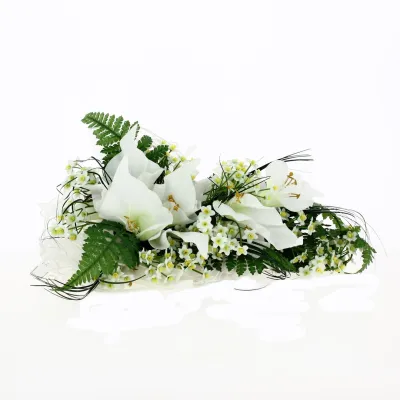 White Lily Wedding Bouquet - Traclet