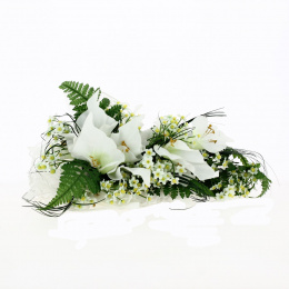 White Lily Wedding Bouquet - Traclet
