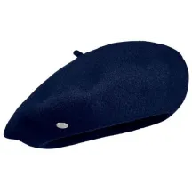 Béret Enfant Petit Basque Bleu Nuit - Héritage par Laulhère