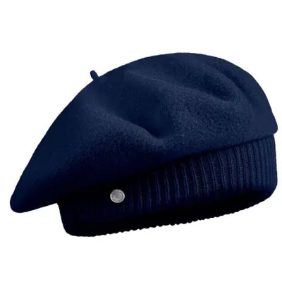 Beret Parisienne Bleu Nuit - Heritage by Laulhère