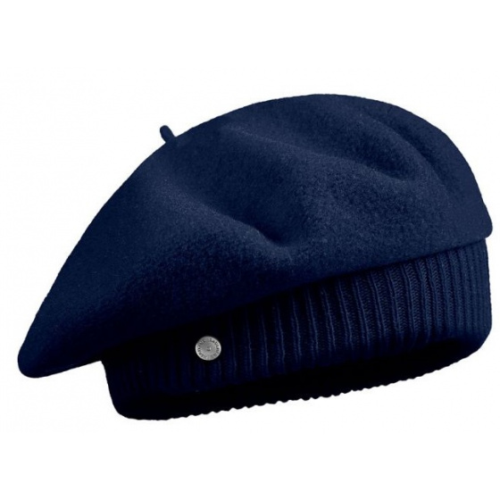 Beret Parisienne Bleu Nuit - Heritage by Laulhère