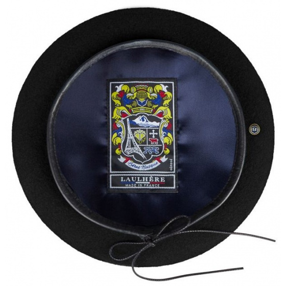 Black Artemis Beret - Heritage by Laulhère