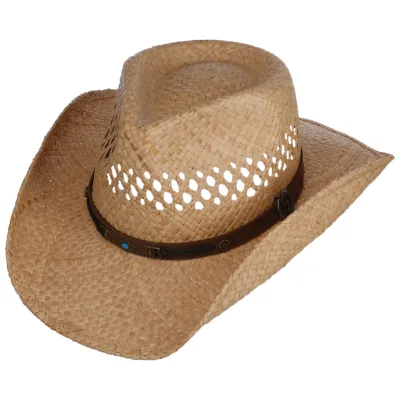 Chapeau Cowboy Baltimore Raffia - Stetson Reference : 18018 | Chapellerie Traclet
