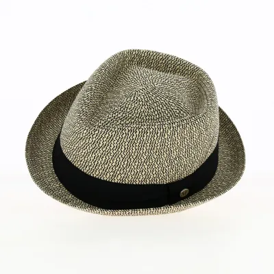 Chapeau Porkpie Diamond Alfredo Beige - Fléchet