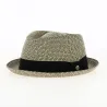 Chapeau Porkpie Diamond Alfredo Beige - Fléchet
